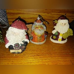 Set of 3 really Cute country ornaments